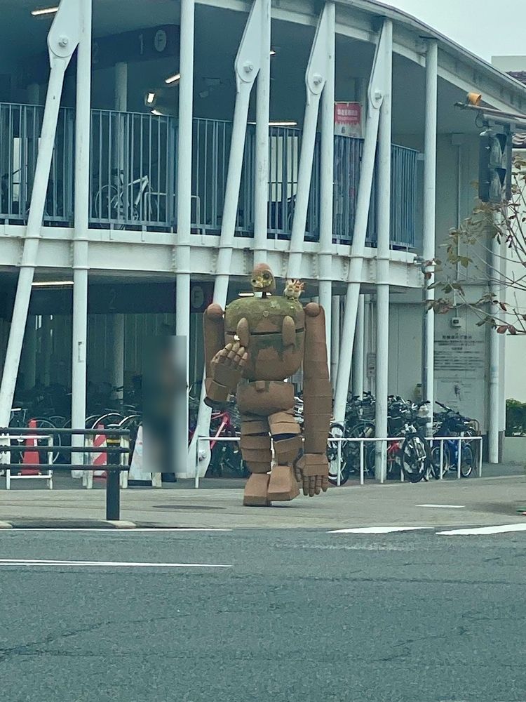 ラピュタのロボットの信号待ち