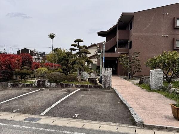 敷地北側