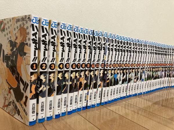 ハイキュー43巻揃ってます!